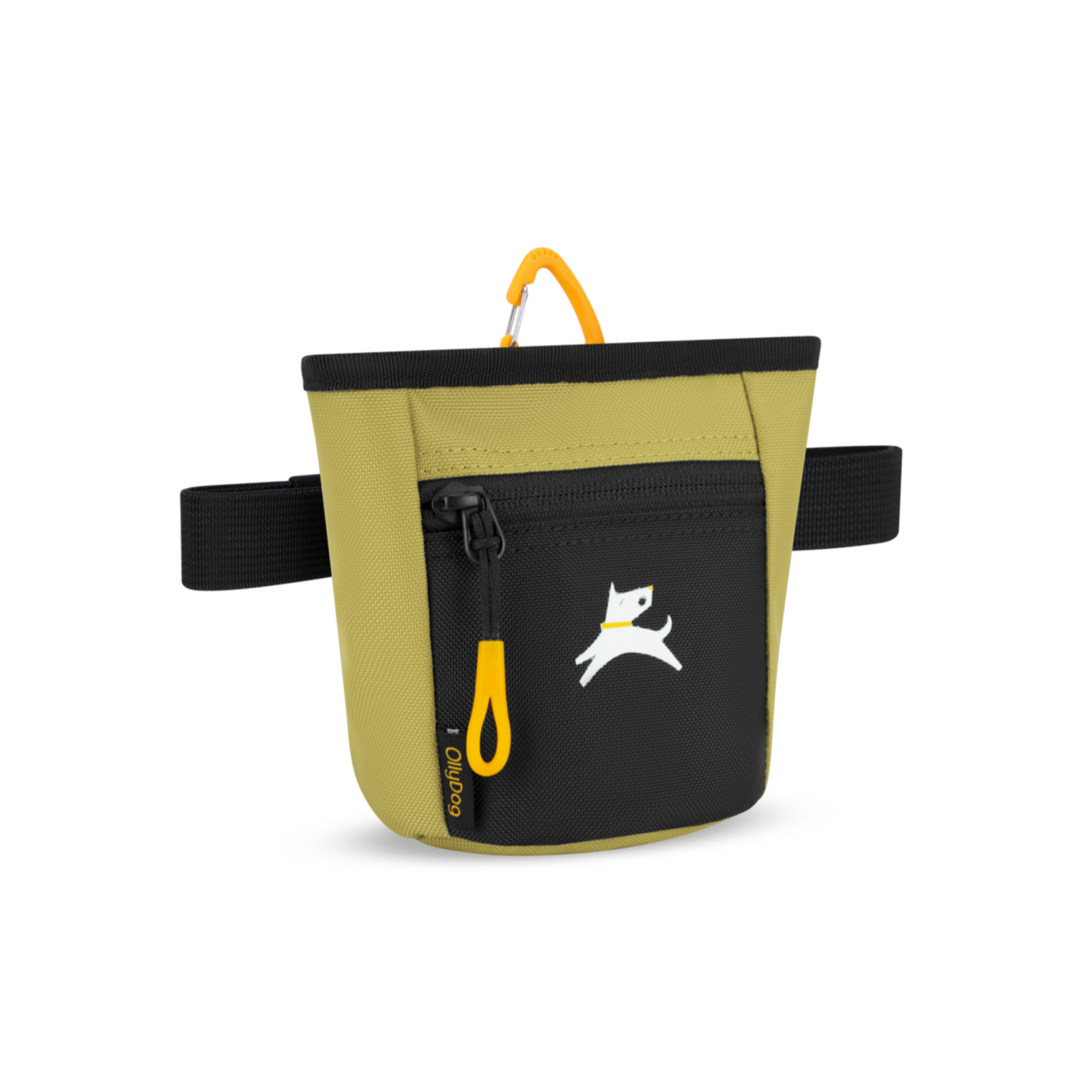 OllyDog Goodie Treat Bag in Alchemy color, hands-free dog training pouch with magnetic closure, zipper pocket, and recycled fabric #color_alchemy