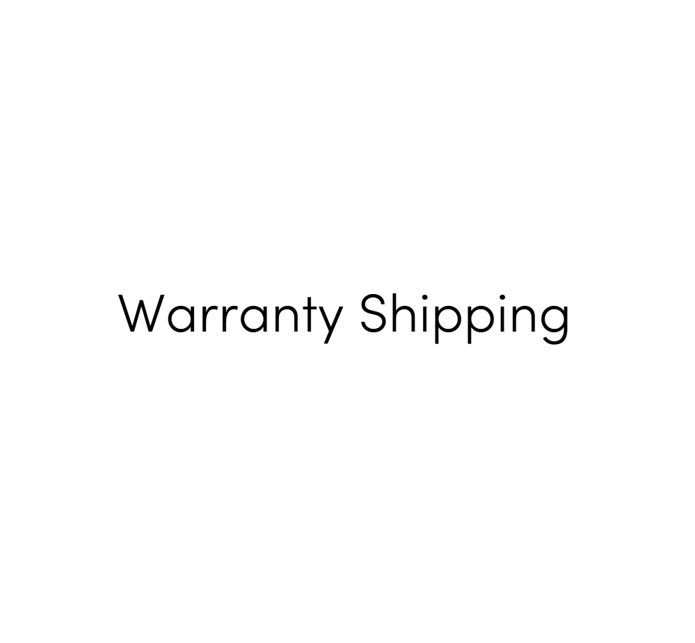 Product information graphic for OllyDog displaying the text "Warranty Shipping" on a plain white background.