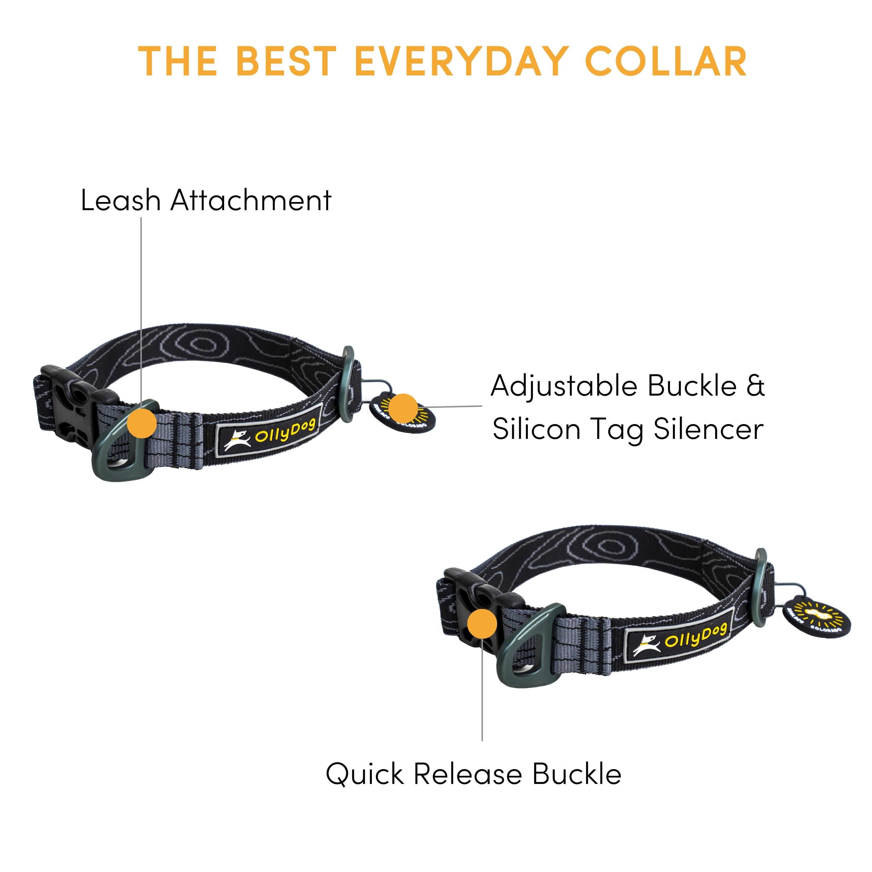 Flagstaff Collar | Adjustable Dog Collar