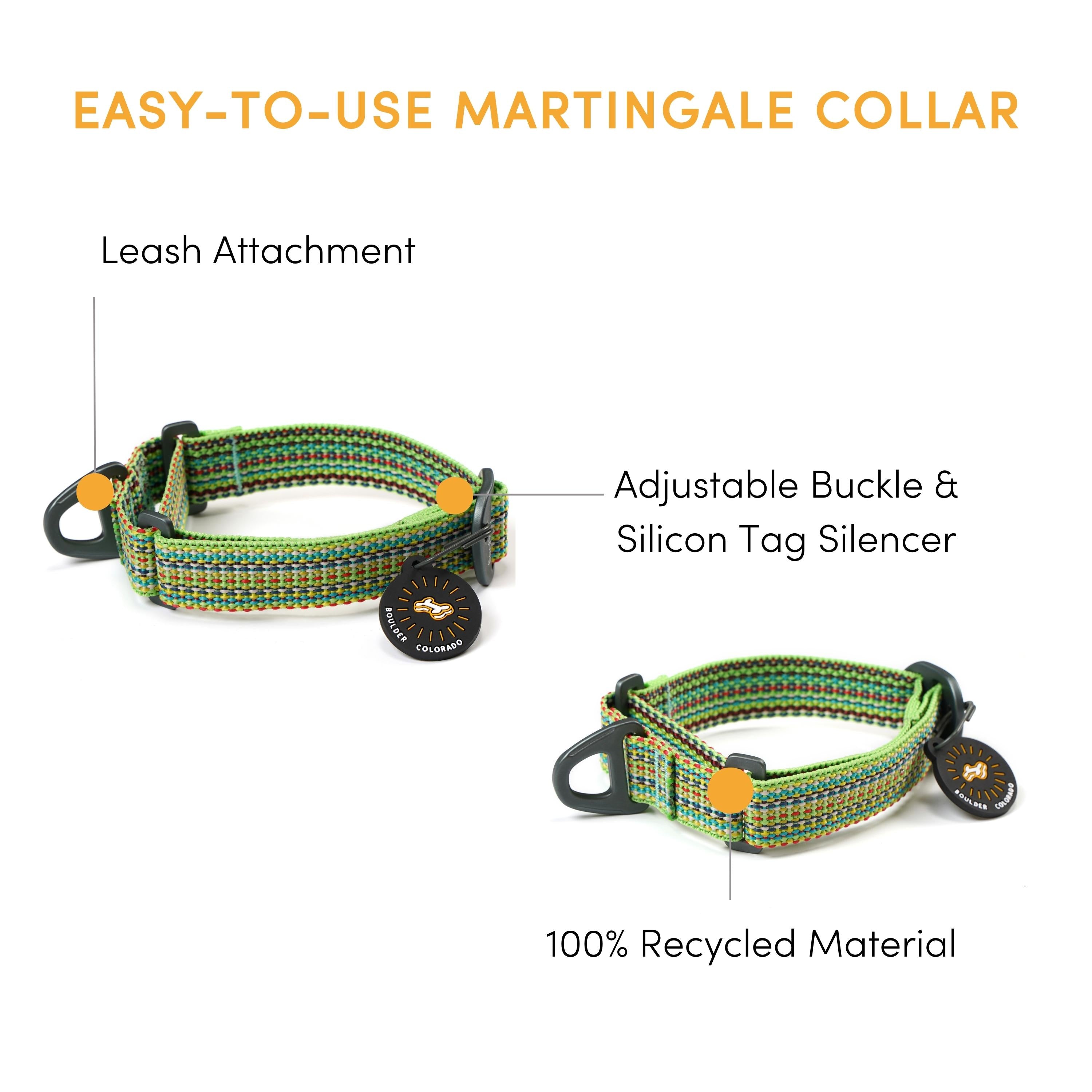 Martingale Rescue Mesa Collar | Anti-Pull Dog Collar